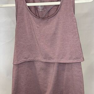 Kindred bravely nursing activewear Mauve Sleeveless Top